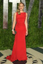 Abbie Cornish oozed elegance in a simple yet chic sheath and diamond accents.