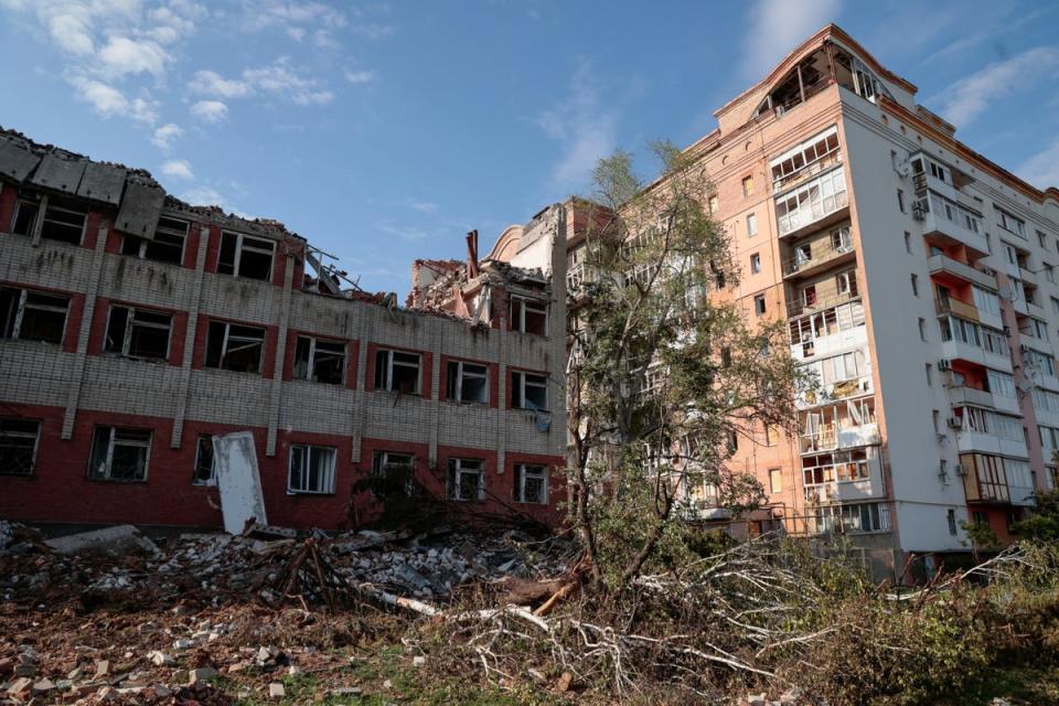 Bakhmut, in the Donetsk Region (Reuters)