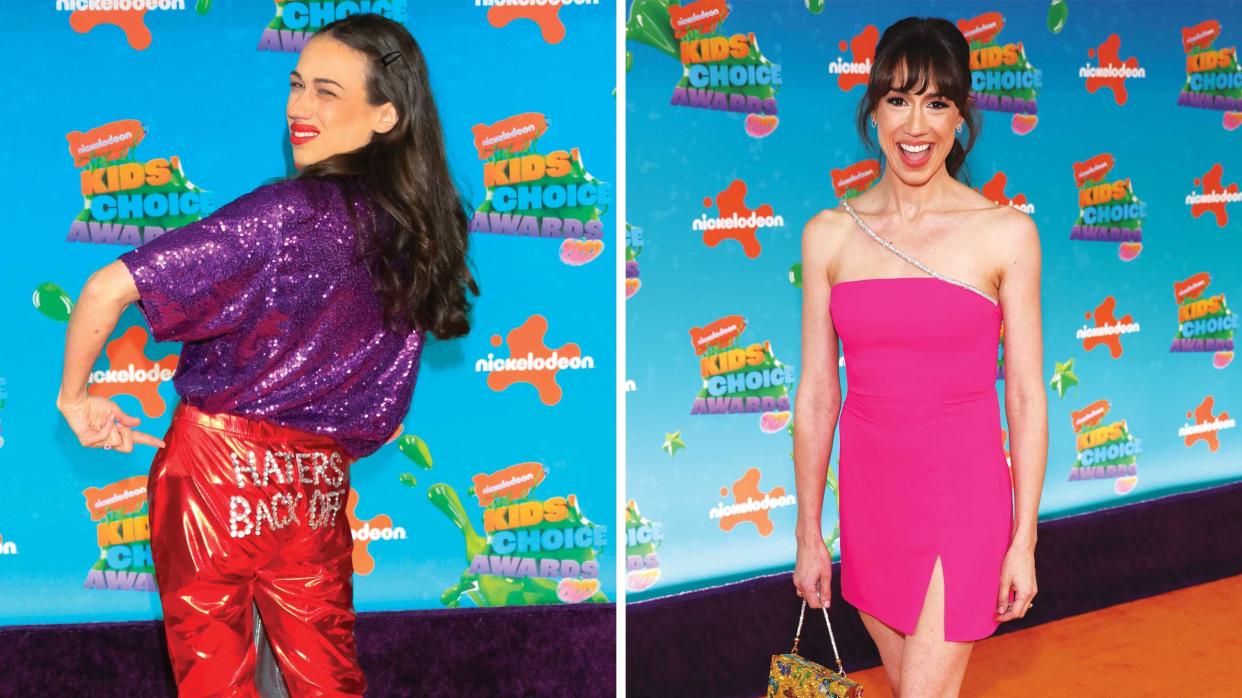 Colleen Ballinger as Miranda Sings at the Nickelodeon Kids' Choice Awards