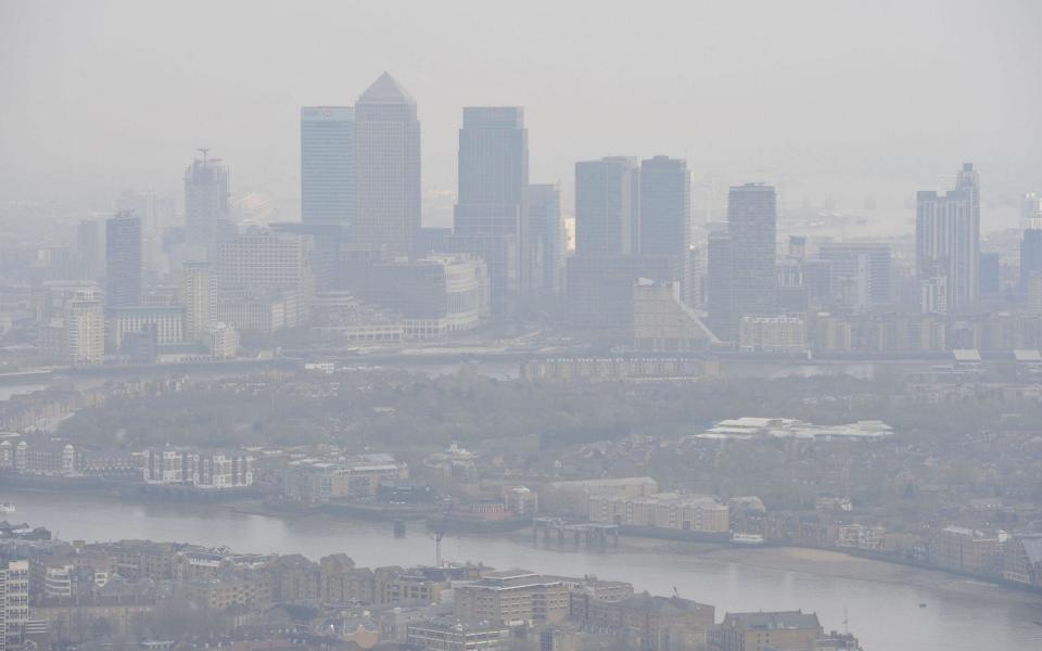 Deaths involving Covid-19 were more common in highly polluted areas at the start of the pandemic - Nick Ansell/PA