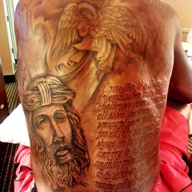 102 Jesus Christ Tattoo Stock Photos High Res Pictures and Images  Getty  Images