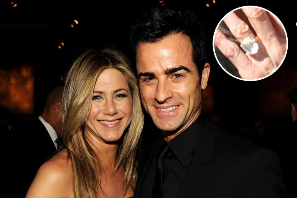 Jen Aniston and Justin <span class="s1">Theroux’s split broke many hearts.</span> (Photo: Getty Images)