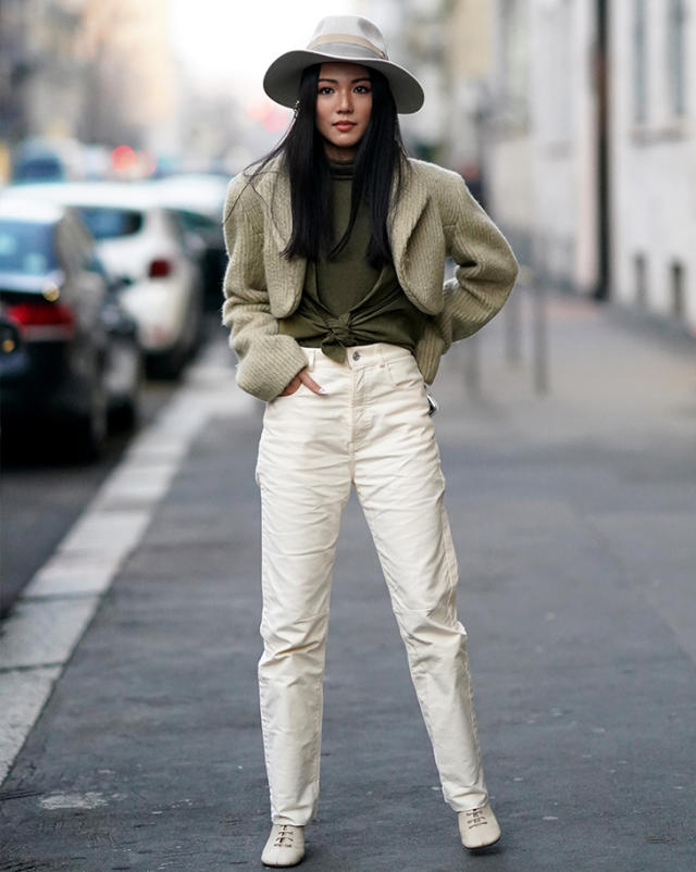 16 Winter White Outfits to Brighten Your Cold Weather Wardrobe
