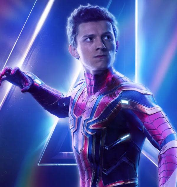 Tom Holland como Spider-Man