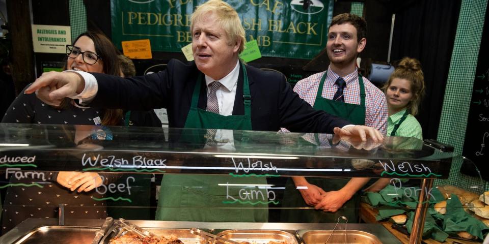 Boris Johnson food