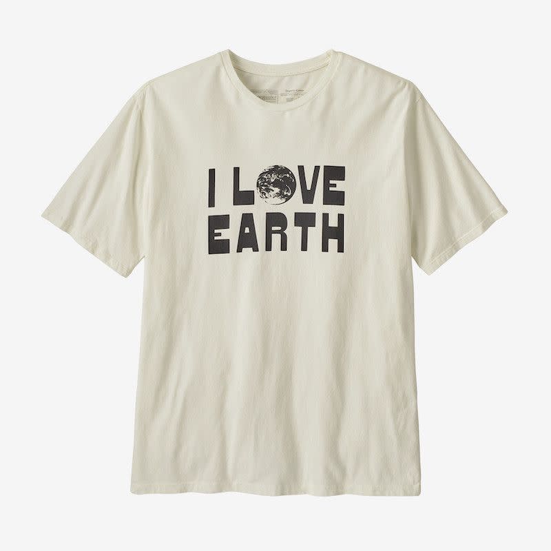 <p><a href="https://go.redirectingat.com?id=74968X1596630&url=https%3A%2F%2Fwww.patagonia.com%2Fproduct%2Fmens-earth-love-organic-t-shirt%2F37669.html&sref=https%3A%2F%2F" rel="nofollow noopener" target="_blank" data-ylk="slk:Shop Now;elm:context_link;itc:0;sec:content-canvas" class="link ">Shop Now</a></p><p>Earth Love Organic T-Shirt</p><p>$30.99</p><p>patagonia.com</p>