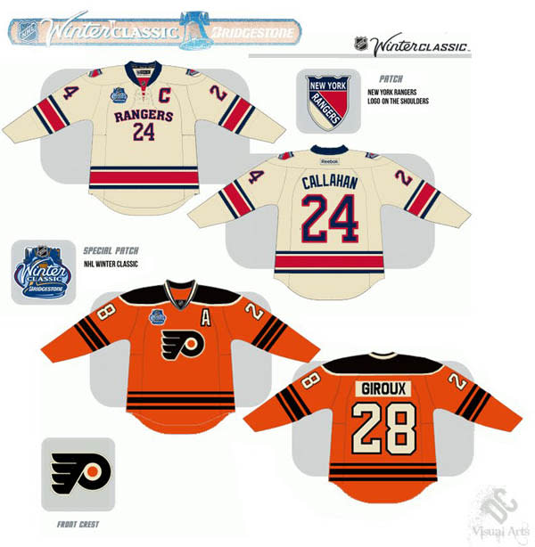 Temporarily Debunking Those Flyers Winter Classic Jerseys You've