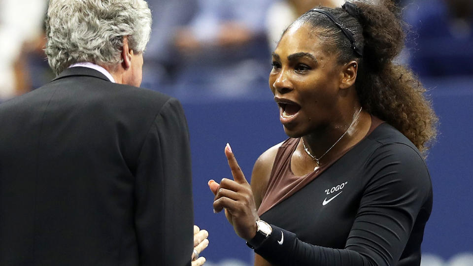 Martina Navratilova had some issues with the Serena Williams meltdown. Pic: Getty