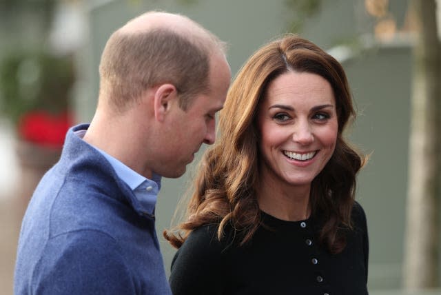 Duke and Duchess of Cambridge host Christmas party for RAF families