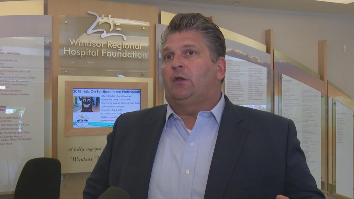 Windsor Regional Hospital president and CEO David Musyj seconded to London Health Sciences Centre (CBC - image credit)