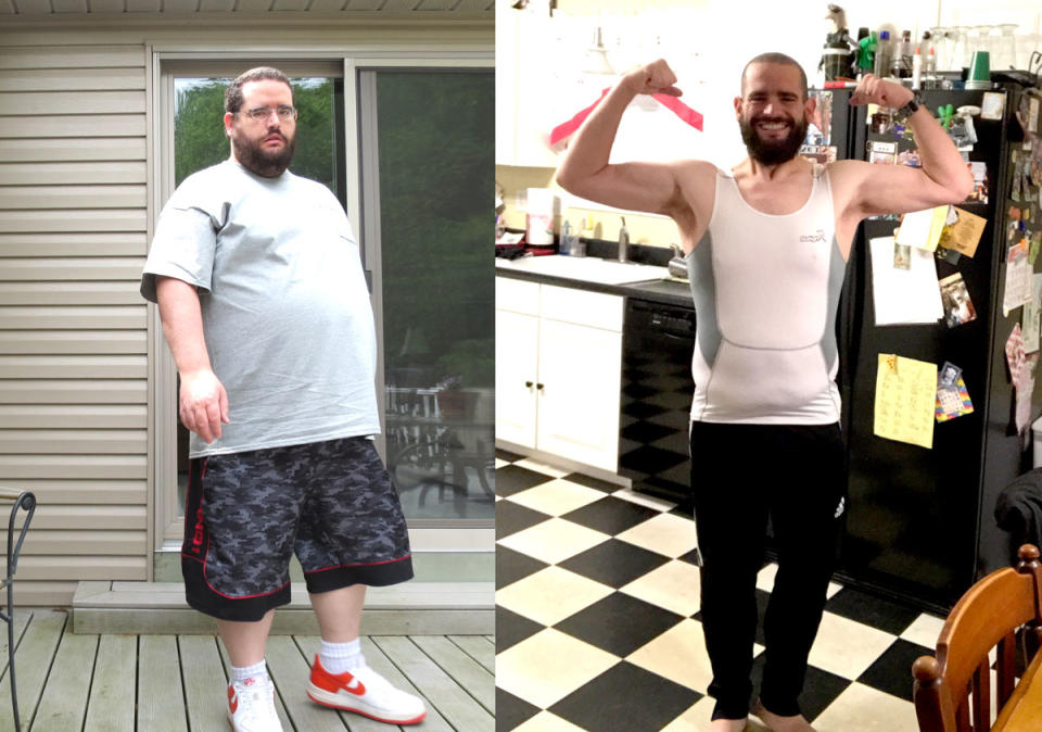 Nathan started by looking up “weight loss.” (Photo courtesy of Nathan Benis)