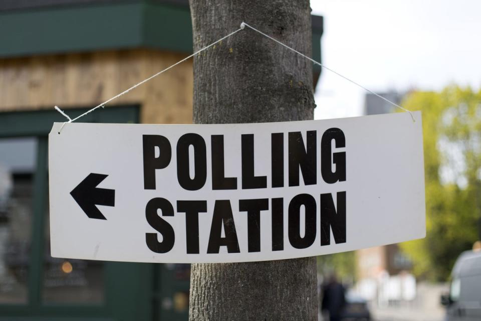 Voters in England and Wales go to the polls on May 2 (PA) (PA Wire)