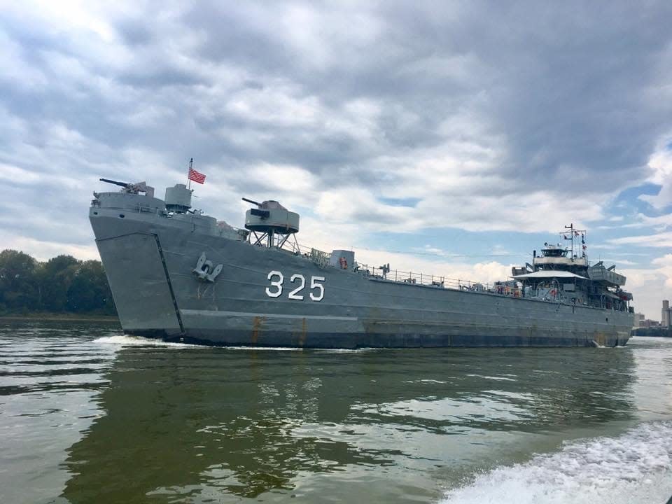 LST 325 will be moored in La Crosse's Riverside Park and open for tours Aug. 31 through Sept. 4.