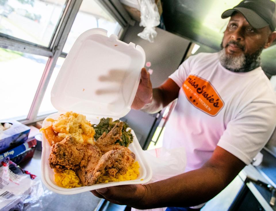 Big Mama's Collard Greens Festival, pictured here in 2021, will return to Robert L. Taylor Community Complex in Sarasota on Saturday.