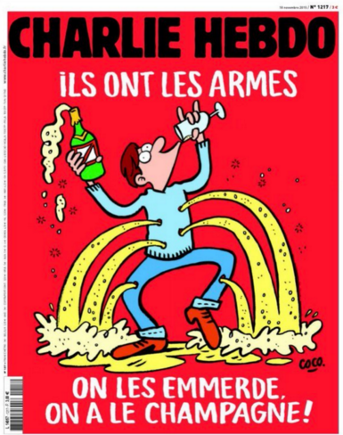 'Charlie Hebdo' Front Page Makes Statement in Wake of Paris Terror Attacks