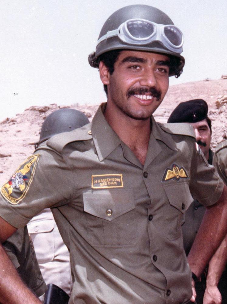 Uday Hussein during the invasion of Kuwait.