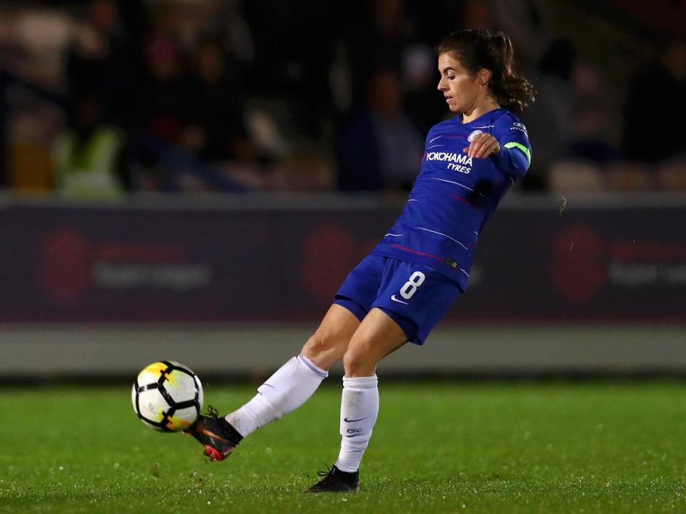 England international Karen Carney subject to abusive messages in wake of Chelsea’s European win