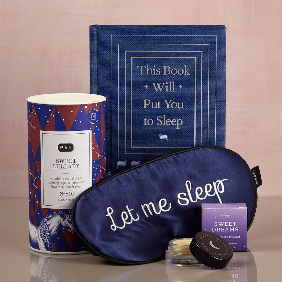 <p><a href="https://go.redirectingat.com?id=74968X1596630&url=https%3A%2F%2Fknackshops.com%2Fproducts%2Fdreamweaver-gift-set&sref=https%3A%2F%2Fwww.countryliving.com%2Fshopping%2Fgifts%2Fg19663932%2Fmothers-day-gift-baskets%2F" rel="nofollow noopener" target="_blank" data-ylk="slk:Shop Now;elm:context_link;itc:0;sec:content-canvas" class="link ">Shop Now</a></p><p>Dreamweaver Gift Set</p><p>$83.00</p><p>knackshops.com</p><span class="copyright">Knack</span>