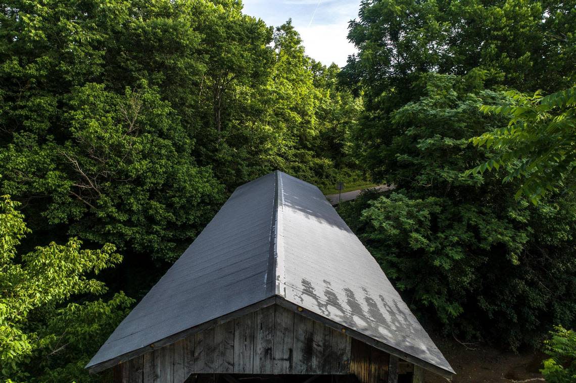 The Dover Covered Bridge is the oldest of its kind in KY. Can it be ...