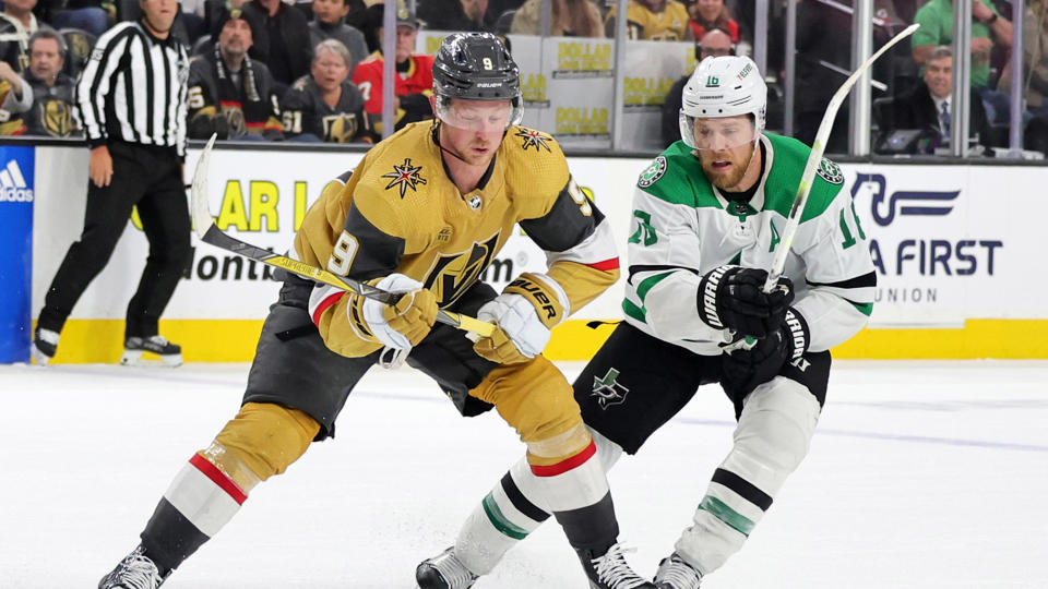 Each of the four teams remaining in these NHL playoffs have a legit chance at hoisting the Cup in June. (Getty)