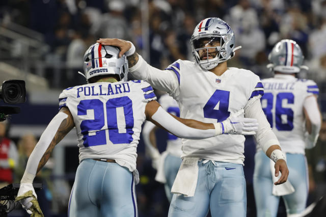 Prescott has 2 TDs, Wilson 3 picks in 1st start after Rodgers injury as  Cowboys beat Jets 30-10 – KTSM 9 News