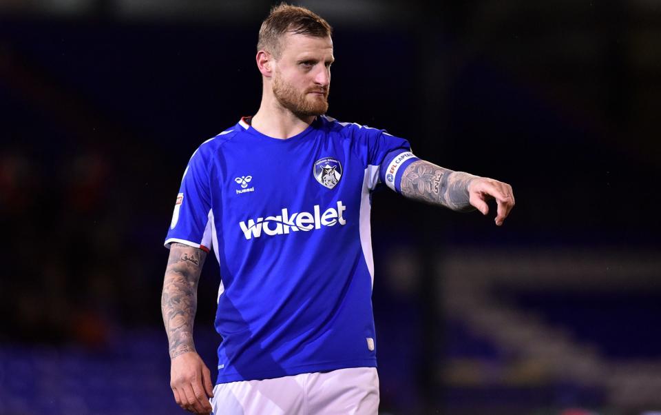 David Wheater in action for Oldham Athletic last year - PA