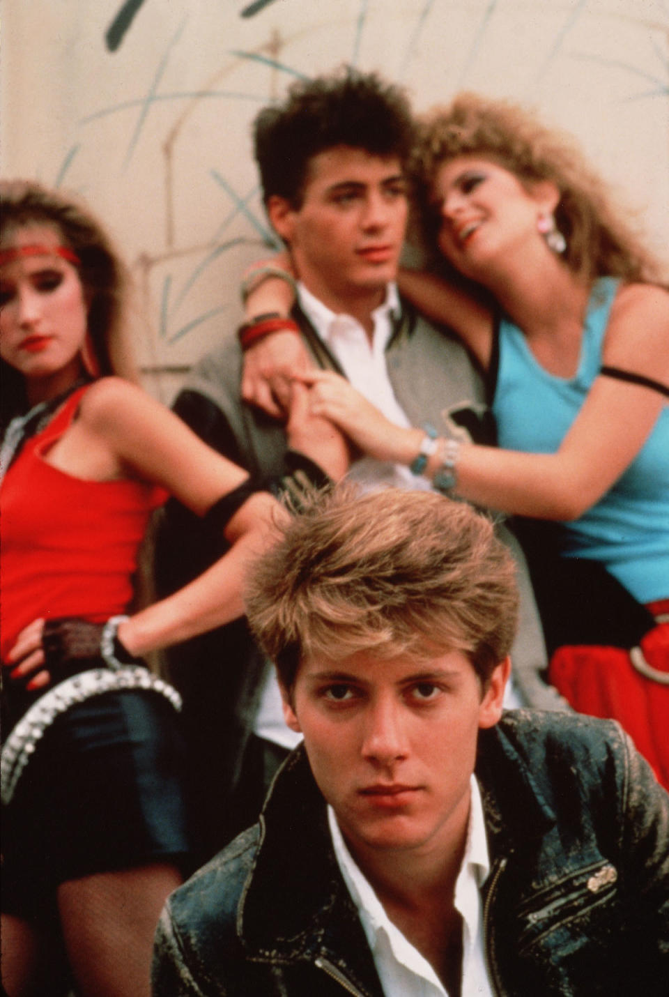 James Spader, Kim Richards, Robert Downey Jr. in Tuff Turf (1985)