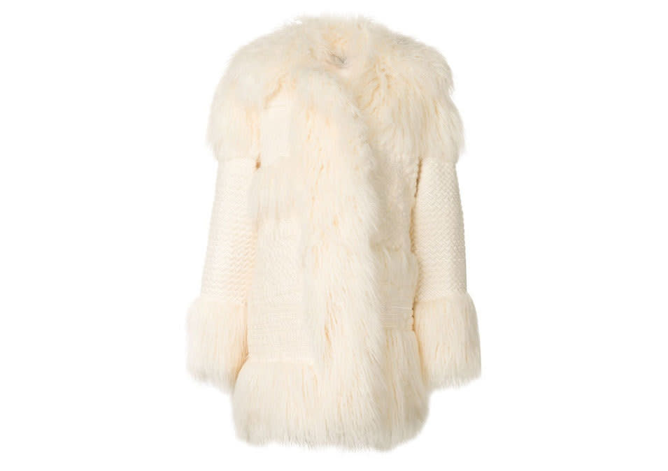 Stella McCartney White Romona Coat