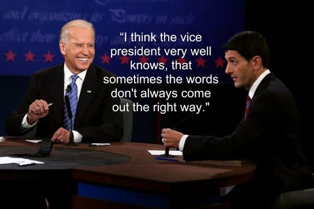 Best quotes of the VP debate