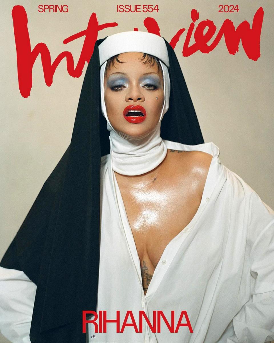 PHOTO: Rihanna on cover of Interview Magazine (Interview Magazine)