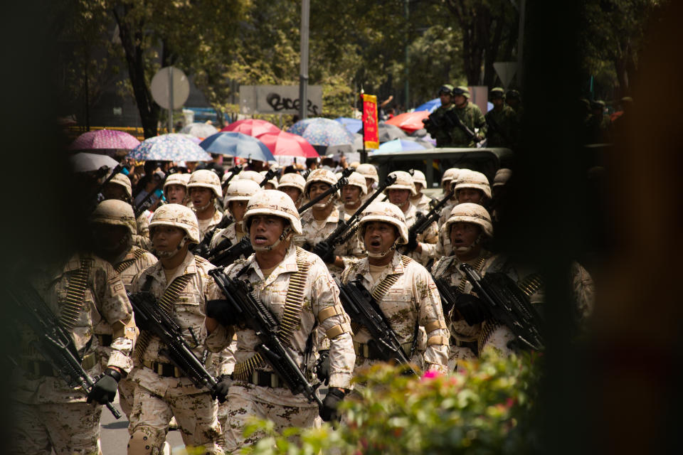 Mexican Independence Military Parade