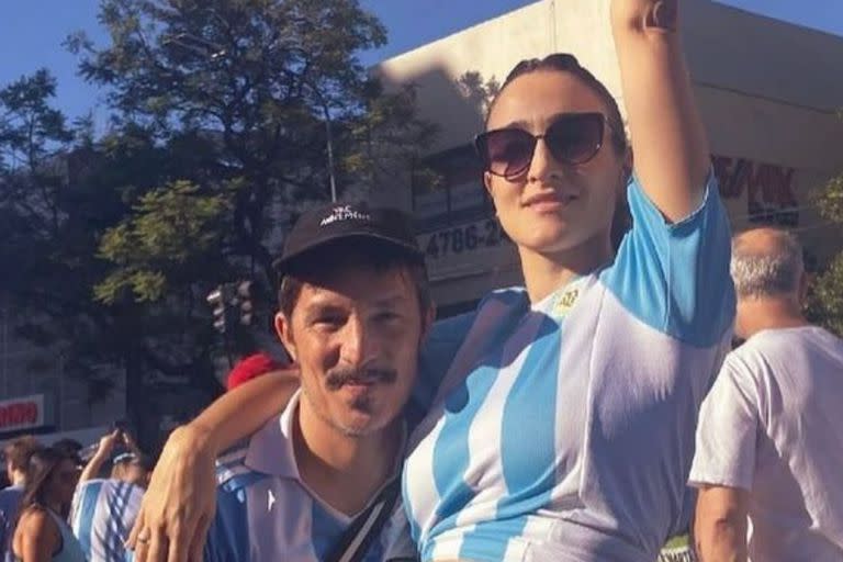 Emmanuel y Evangelina, el día de los festejos por Argentina campeón del mundo y el día que eligieron para contarle a todos que estaban esperando a Marion