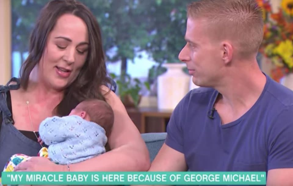 Lynette gave birth to her miracle baby at the beginning of September. Source: ITV
