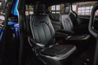 <p>The available S Appearance package even adds some snazzy accents to the Pacifica's already upscale look, one that won't be mistaken for an HVAC technician's work van.</p>