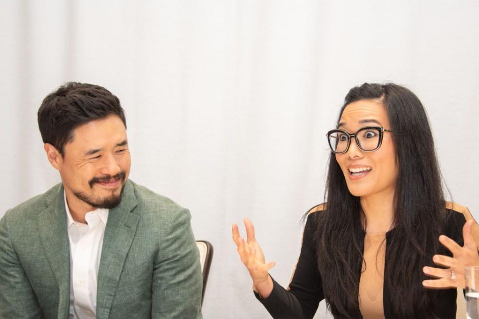 <span class="caption">Ali Wong and Randall Park promoting <em>Always Be My Maybe</em>. </span><span class="photo-credit">Vera Anderson - Getty Images</span>