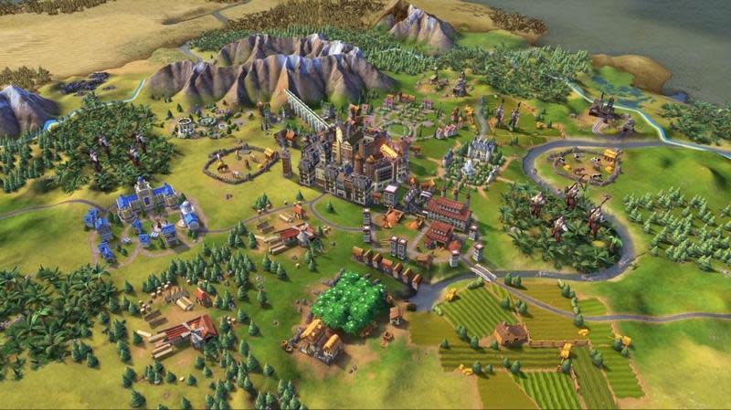 Epic Games推出《文明帝國 6》限時免費領取活動。（翻攝Epic Games官網）