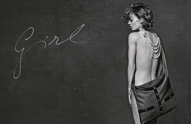 Vanessa Paradis stars in Chanel 11.12 handbag campaign.