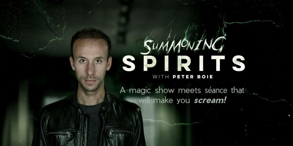 The Grand Oshkosh has a lineup of paranormal-themed events scheduled for the entire month of October, including Peter Boie’s “Summoning Spirits” séance-meets-magic-show.