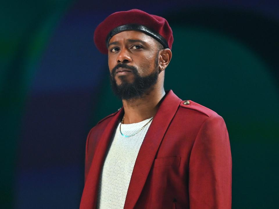 LaKeith Stanfield speaks onstage at the 2023 ESSENCE Festival Of Culture™ at Ernest N. Morial Convention Center on July 01, 2023