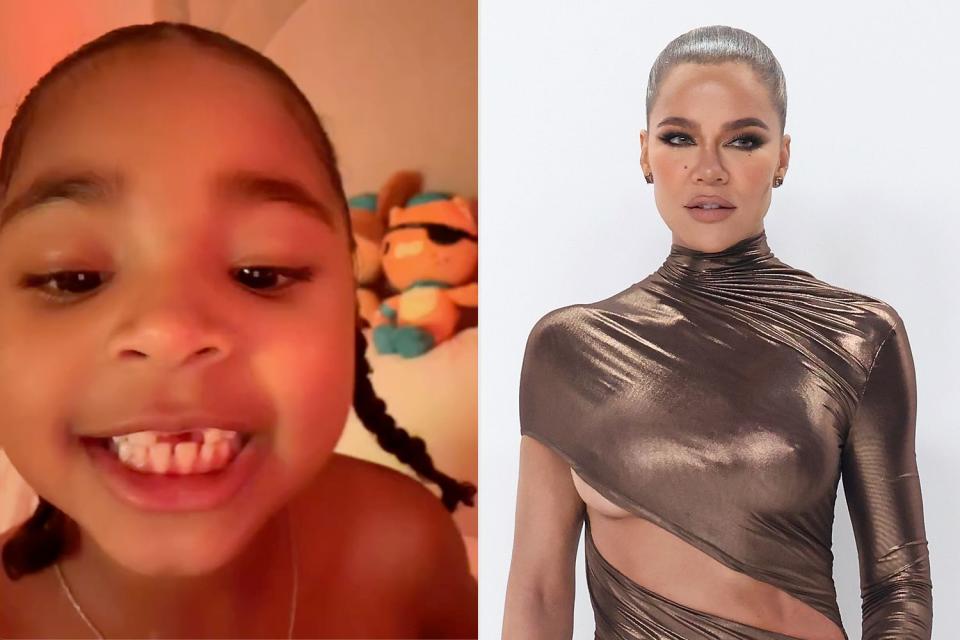 <p>Khloe Kardashian /Instagram; Taylor Hill/FilmMagic</p> True Thompson, Khloé Kardashian