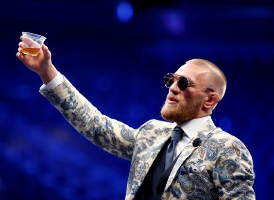 McGregor has been out of action for almost a year (REUTERS)