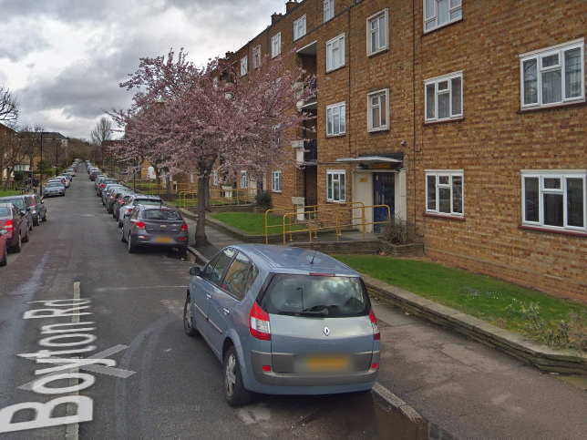 A man was fatally stabbed at Shelley House on Boyton Road in Haringey on Monday evening: Google Maps