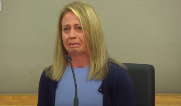 Amber Guyger is seeking to have her murder conviction the shooting death of Botham Jean overturned. Photo: Dallas Morning News/ YouTube screenshot