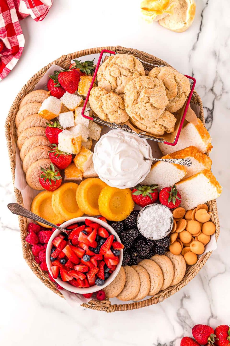 shortcake charcuterie board