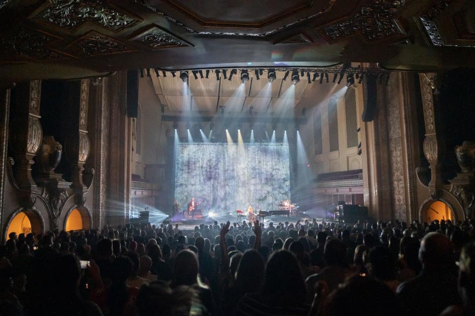 Tori Amos performs at the Bradley Symphony Center in Milwaukee on May 29, 2022.