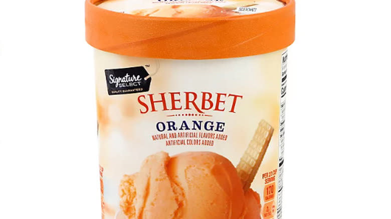 Signature Orange Sherbet 