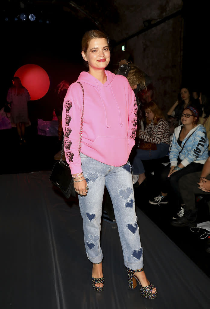 LFW: Pixie Geldof at Ashley Williams