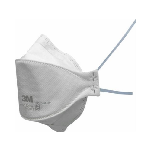 3M Aura Particulate Respirator 9205 N95 against white background