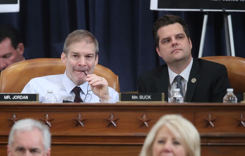 House Judiciary Committee holds evidenciary hearing on Trump impeachment inquiry on Capitol Hill in Washington