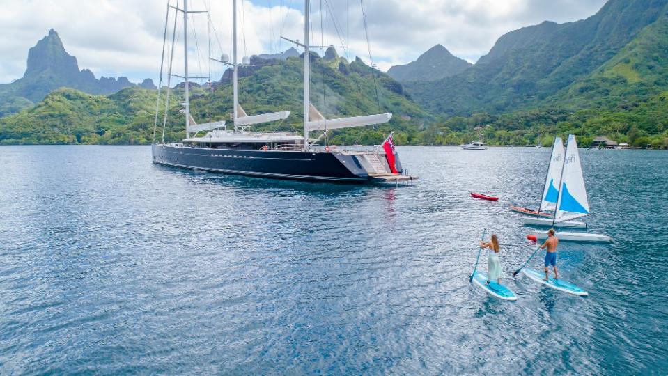 Royal Huisman's 266-foot "Sea Eagle II" sailing superyacht has made a successful return to Europe from a four-year trip around the world.